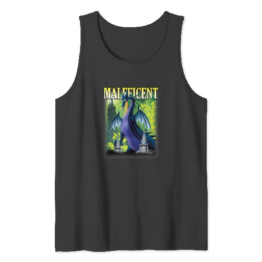 Disneyss Villains Sleeping Beauty Maleficent Dragon Firessss Tank Tops