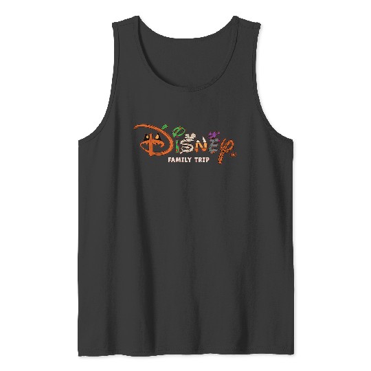 Discover Disney Halloween 2024 Family Trip Matching Vacation Tank Tops