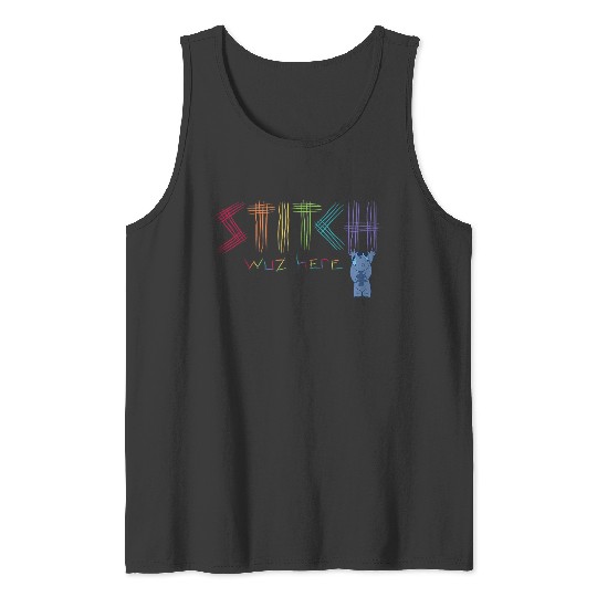 Discover Disneyss Lilo Stitch Rainbow Stitch Was Here Pride Scratch Tank Tops