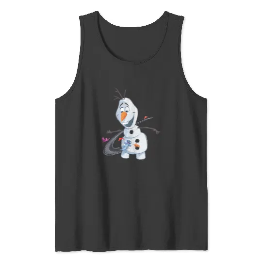 disney frozens 2 Olaf Mattias Autumn Fun Tank Tops