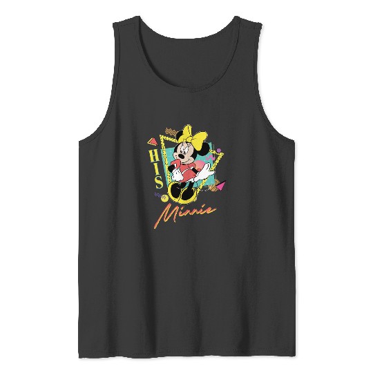 Discover Disney Minnie Mouse 90s Couples Matching His Minnie Tank Tops