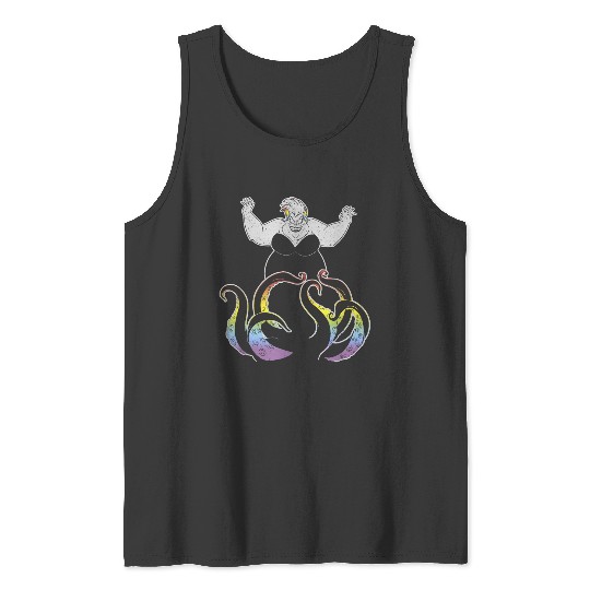 Discover Disneyss Villains Ursula Rainbow Tentacles Tank Tops