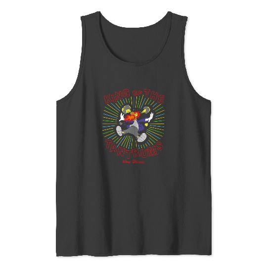 Disney Hot Ones Donald Duck King Of The Tantrums fires Breath Tank Tops