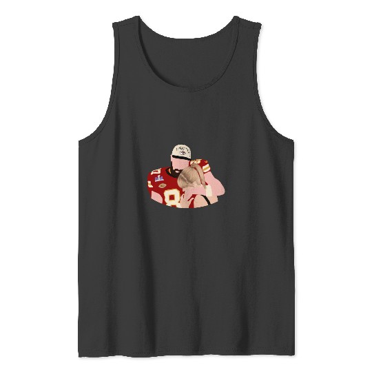 Travis Kelce Taylorr Swift Chiefs Tank Tops
