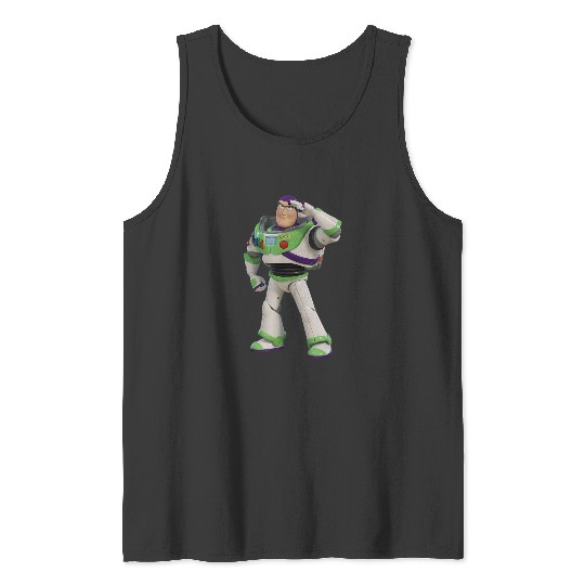 Disneyss Pixars Toy Story 4 Buzz Lightyear Hero Salute Tank Tops