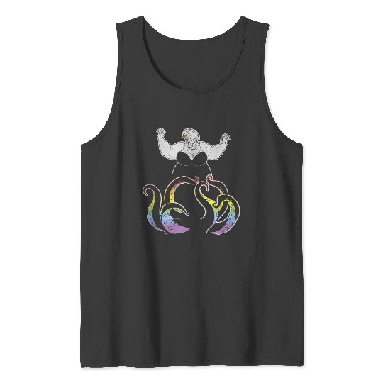 Discover Disneyss Villains Ursula Rainbow Tentacles Tank Tops