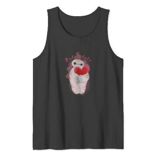 Discover Disney Big Hero 6 Baymax Heart Portrait Graphic Tank Tops