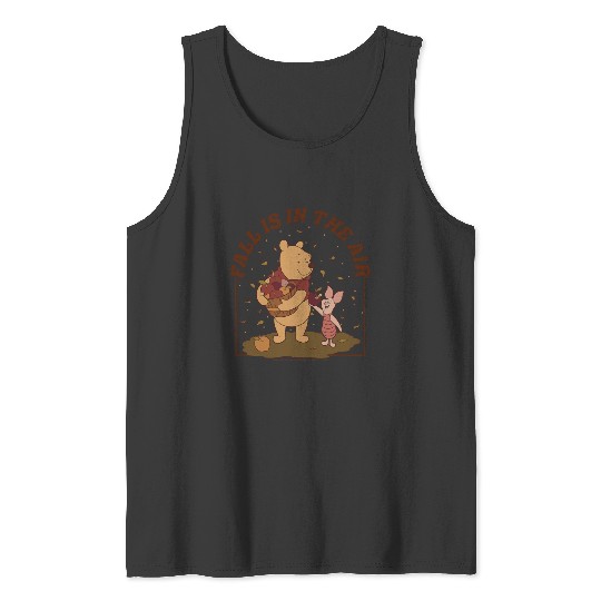 Discover Disney Winnie The Pooh Thanksgiving Fall Is In The Air Tank Tops
