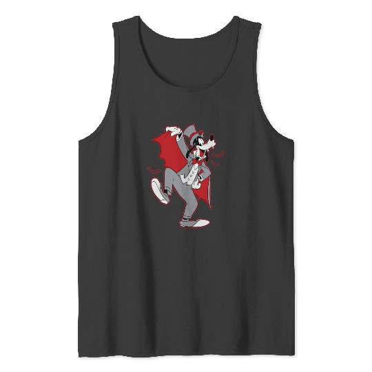 Discover Disney Goofy in Dracula Costume Halloween Tank Tops