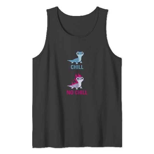 Discover Disney Frozen 2 Salamander Chill vs No Chill Tank Tops