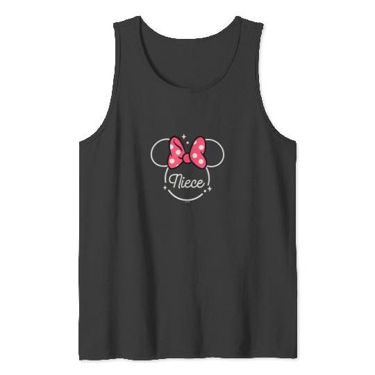 Disney Minnie Mouse Niece Head Icon Magic Family Tank Tops