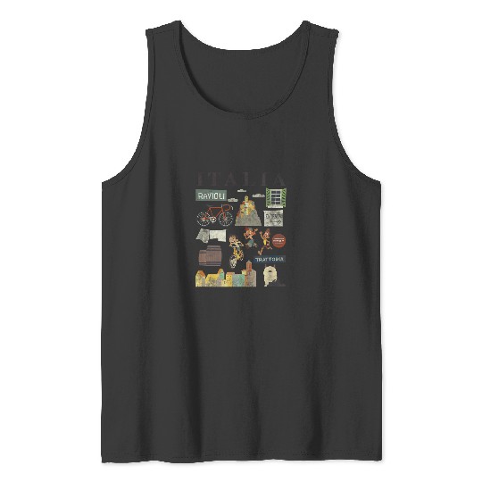 Discover Disney Pixar Luca Italia Icons Tank Tops