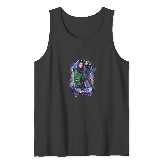 Disney Descendants 3 Mal and Evie Wicked Friends Tank Tops