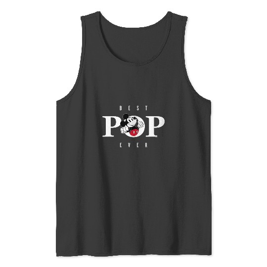 Discover Disney Mickey Mouse Thumbs Up Best Pop Ever Father’s Day Tank Tops