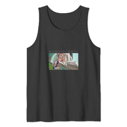 Discover Disney Pixar Toy Story Buzz Lightyear No Intelligent Life Tank Tops