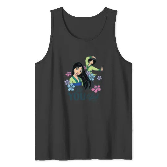 Disney Princess - Be Youtiful Mulan Tank Tops