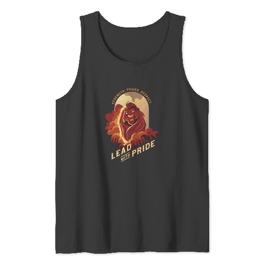 Disney The Lion King 30th Anniversary Mufasa Lead with Pride Tank Tops