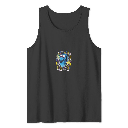 Disneyss Pixars Finding Nemo Dory Just Keep Swimming Tank Tops