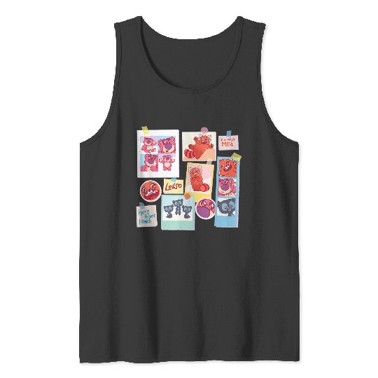 Disney And Pixars Lotso Mei Brave Bears Fluffy Cute Photos Tank Tops