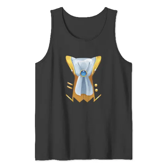 Kids Disney Beauty And The Beast Halloween 2024 Beast Fancy Costume Tank Tops