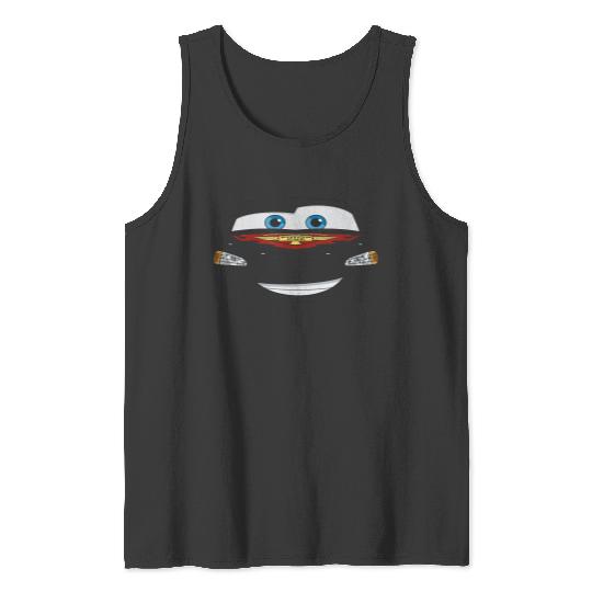 Discover Disney pixars Cars Halloween 2024 Lightning Mcqueen Big Face Tank Tops