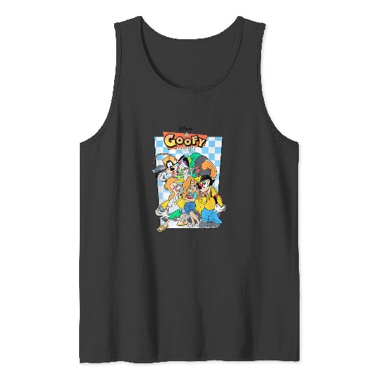 Disney A Goofy Movie Iconic Group Shot Big Chest Poster Tank Tops