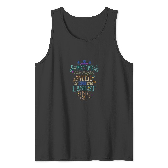 Disney Pocahontas Right Path Quote Graphic TShir Tank Tops
