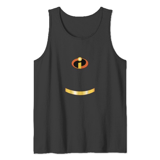Disney Pixar The Incredibles Halloween Super Cos Tank Tops