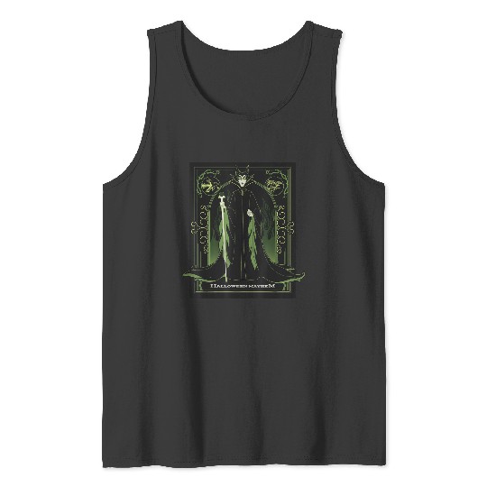 Disney Villains Maleficent Sleeping Beauty Halloween 2024 Mayhem Tank Tops