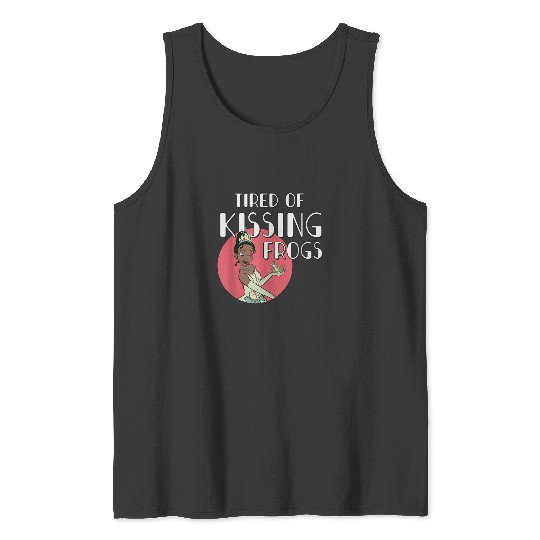Disney Princess Tiana Tired of Kissing Frogs 532 Tank Tops