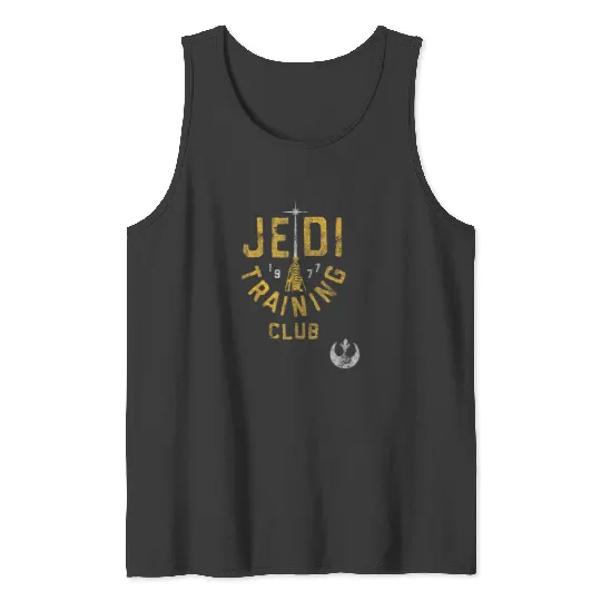 Jedi Training Club Distressed Rebels Disney+ T-Shirt Tank Tops