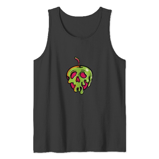 Disney Villains Retro Halloween Evil Queens Pois Tank Tops