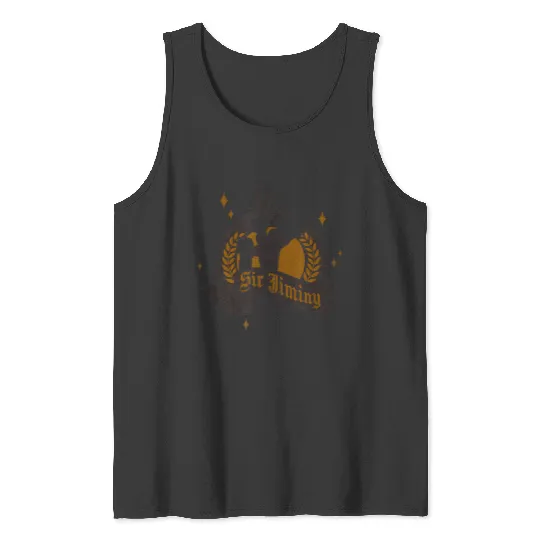 Disneyss Pinocchio Jiminy Cricket  Pose Tank Tops