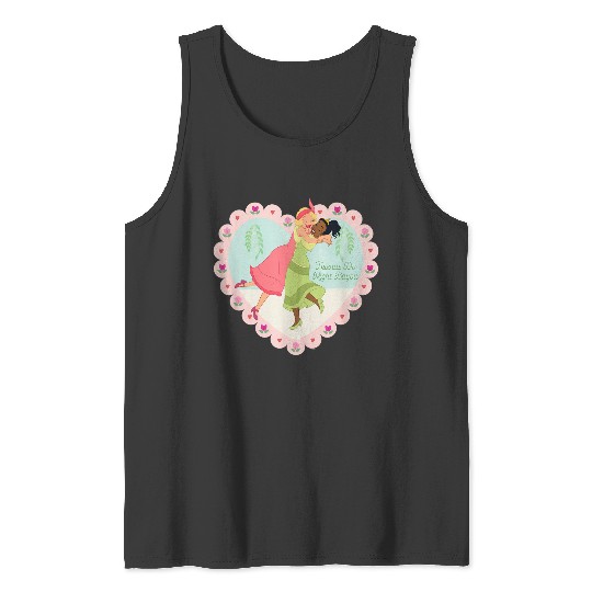 Disney Princess Frog Tiana Charlotte Friends Do Right Bayou Tank Tops