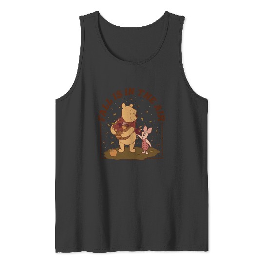 Disney Winnie The Pooh Thanksgiving Fall Is In The Air Happy Thanksgiving 2024 Tank Tops