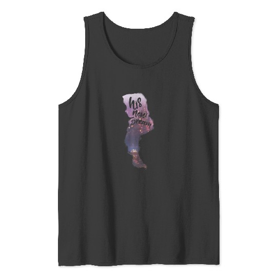 Disney Tangled Rapunzel His New Dream Premium Tank Tops