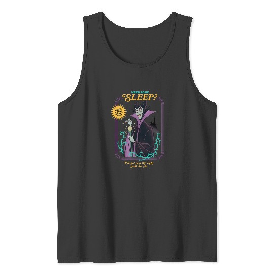 Disney Villains Need Some Sleep Got The Right Spell For Ya! Tank Tops
