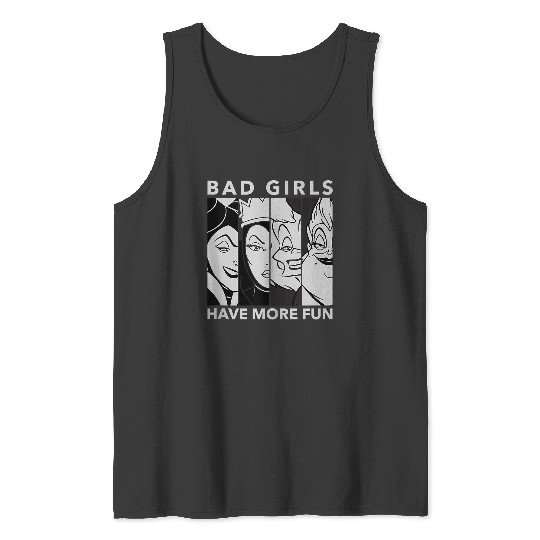 Disney Villains - Bad Girls Have More Fun Tank Tops