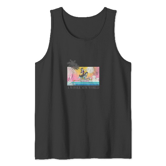 Disney Aladdin and Jasmine A Whole New World Fly Tank Tops