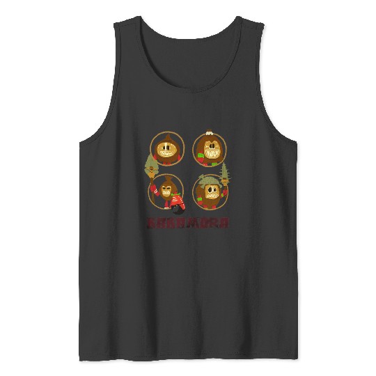 Disney Moana Kakamora Pirates Tribe Group Shot Chest Poster Tank Tops