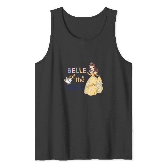 Disney Beauty and the Beast Belle Of The Ball Mrs Potts Chip Tank Tops