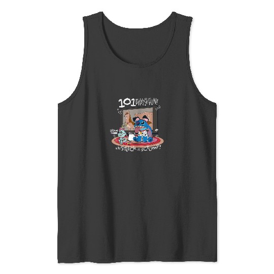 Disney 100 Stitch in Costume 101 Dalmatians Fun Tank Tops