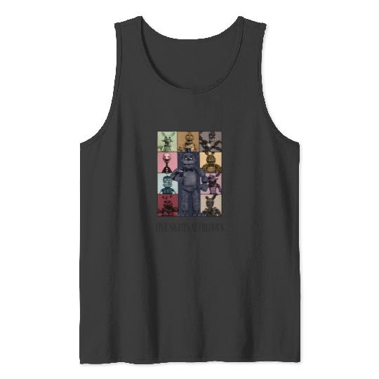 Five Nights At Freddys Eras Tour Essential Tank Tops