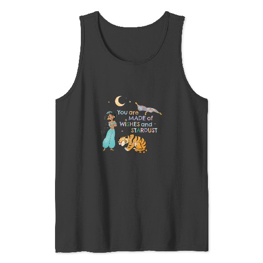 Disney Aladdin Jasmine You Are Made Of Wishes And Stardust Tank Tops