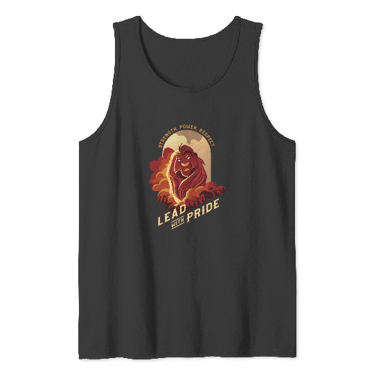 Disney The Lion King 30th Anniversary Mufasa Lead with Pride Tank Tops