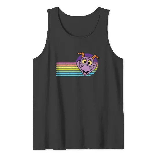 isney vintage shirt - Disney figment shirt - Disney Epcot Tank Tops