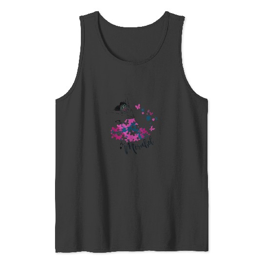 Disney Encanto Mirabel Madrigal Floral Lilac Pur Tank Tops