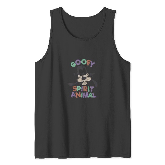 Disney Mickey And Friends Goofy Is My Spirit Ani Tank Tops