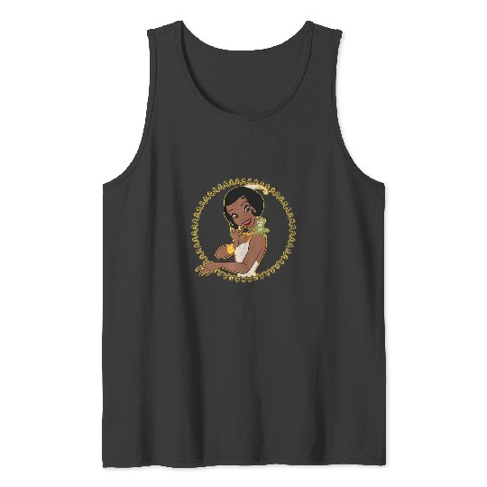 disney princess and frog tiana naveen frame premium Tank Tops