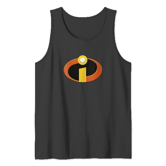 Womens Disney Incredibles Logo Halloween Costume V-Neck Tank Tops